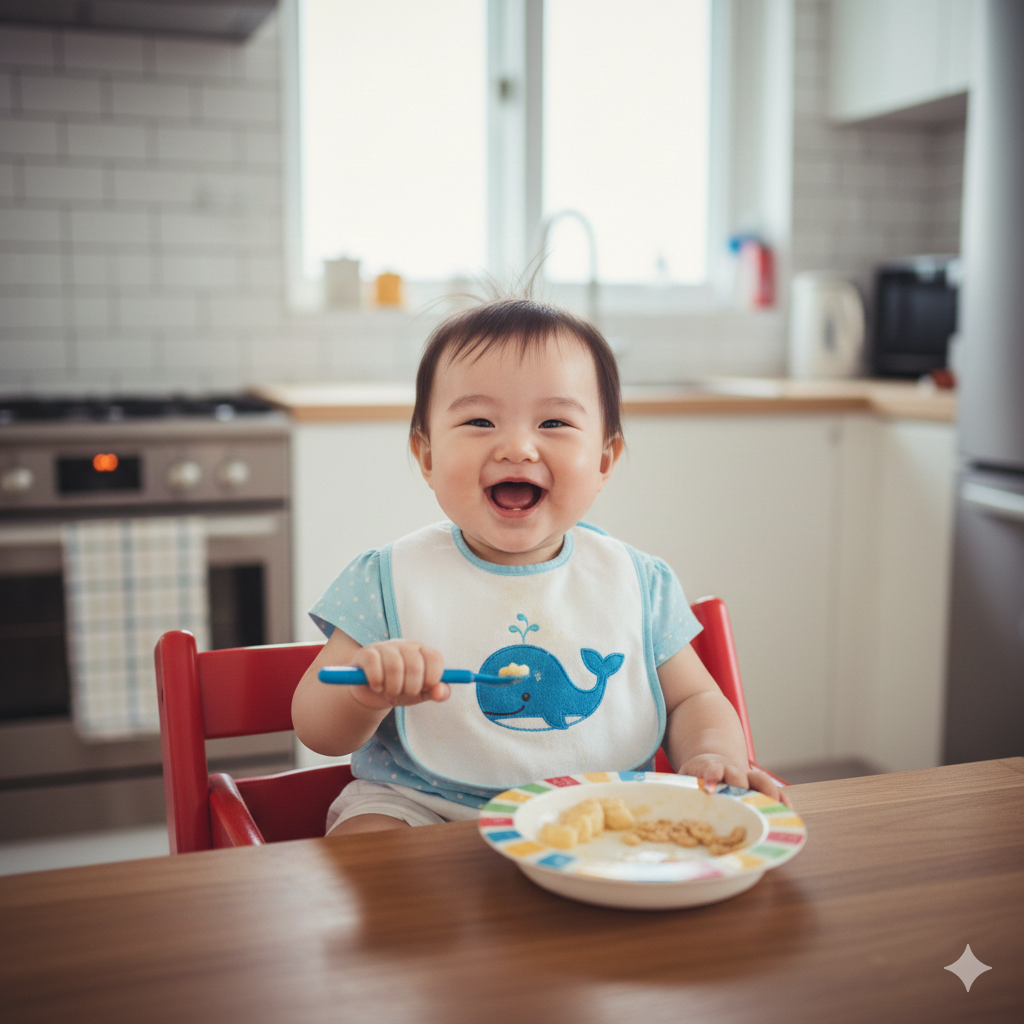 혼자 먹은 첫 씨리얼